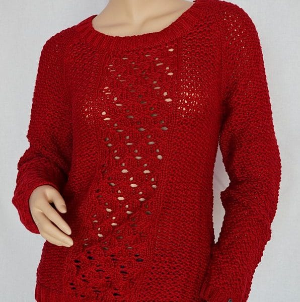 ПУЛОВЕР edc ЧЕРВЕН