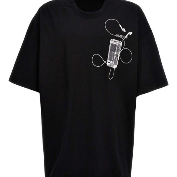 Off-white Тениска МЪЖe