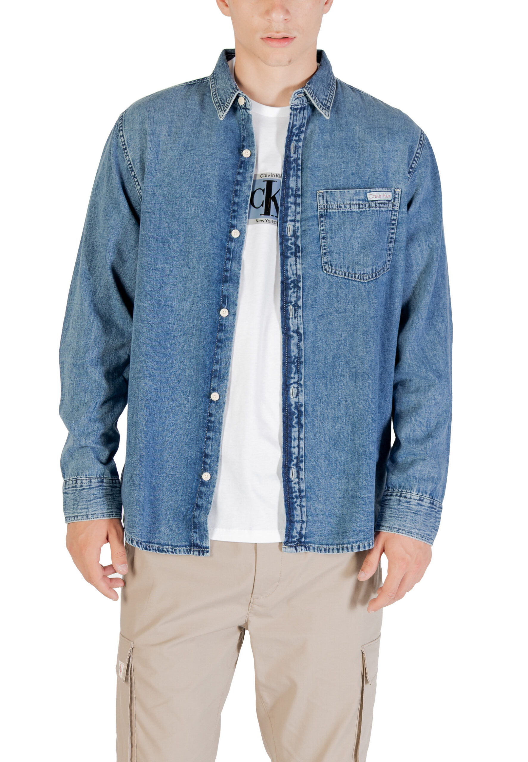 Calvin Klein Jeans Риза МЪЖe - Image 3