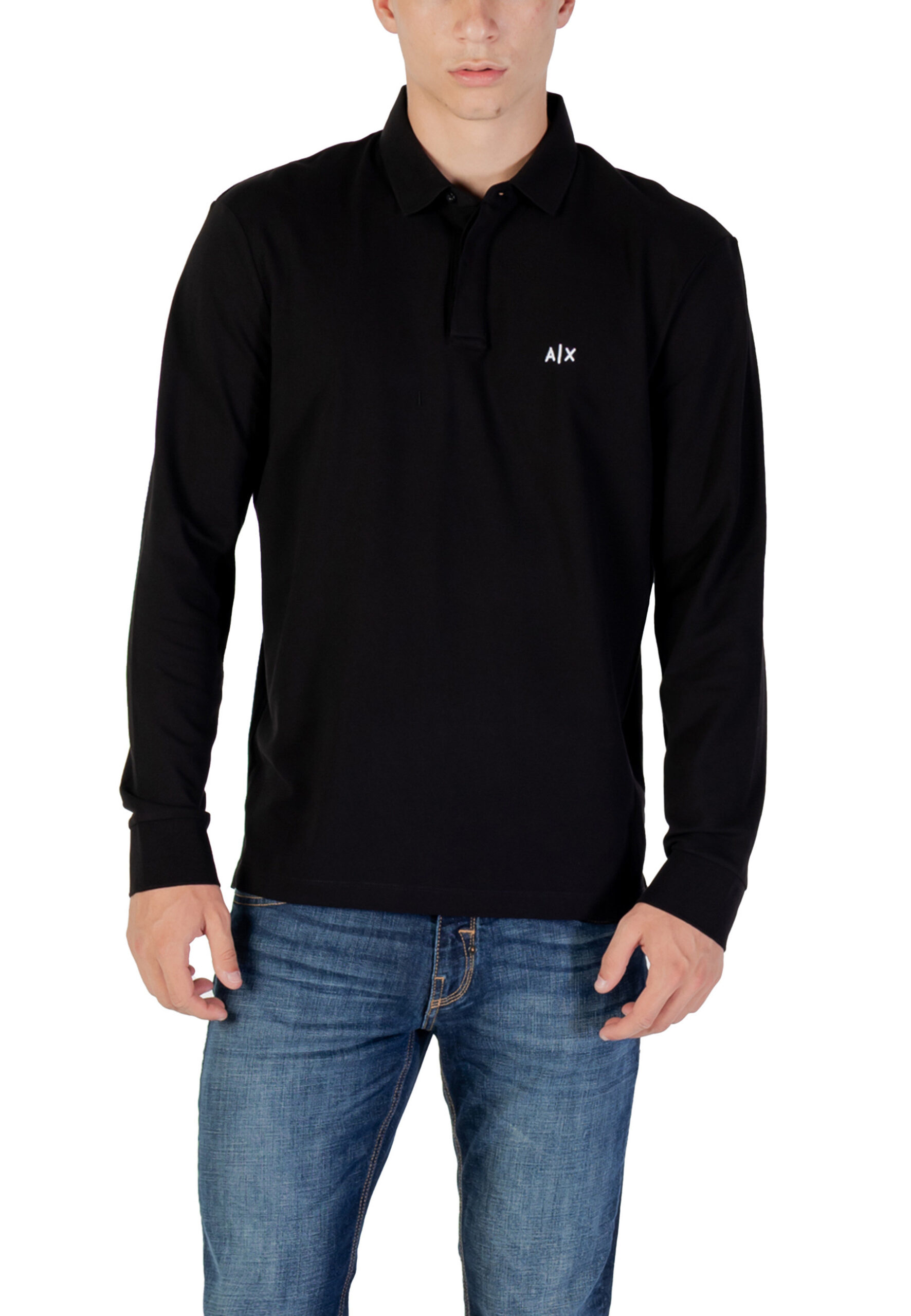 Armani Exchange Блузи с яка Мъжe