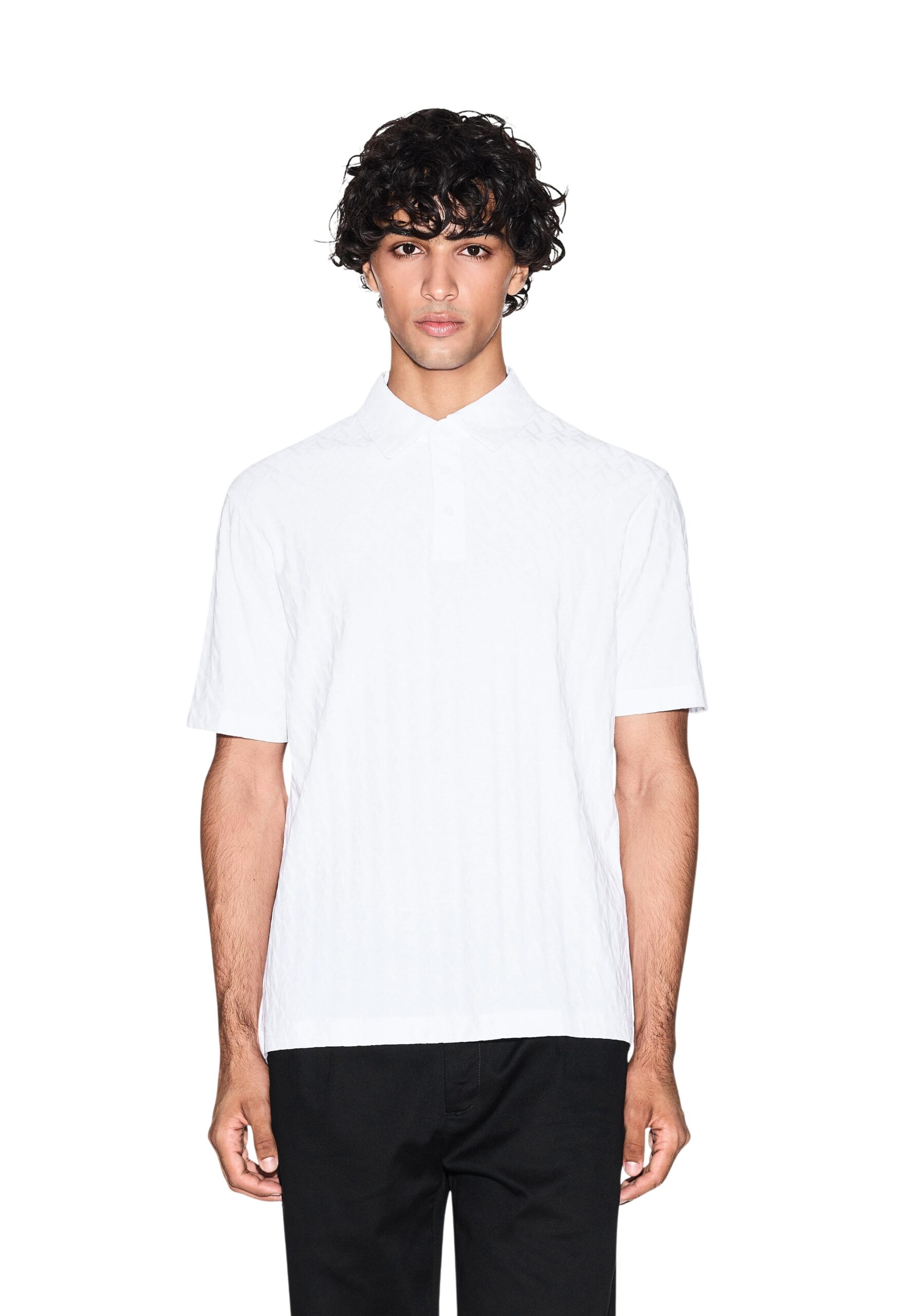 Armani Exchange Блузи с яка Мъжe - Image 4