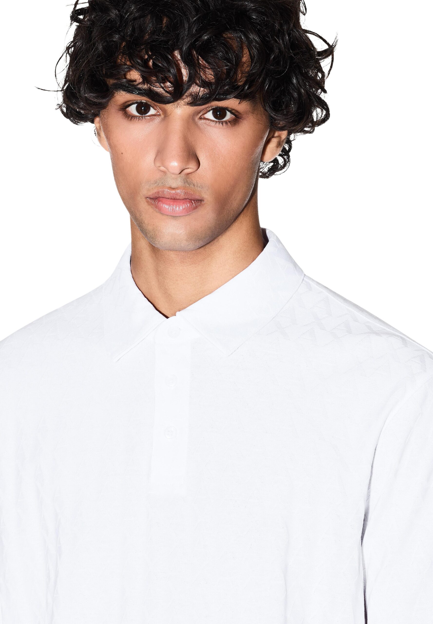 Armani Exchange Блузи с яка Мъжe - Image 5