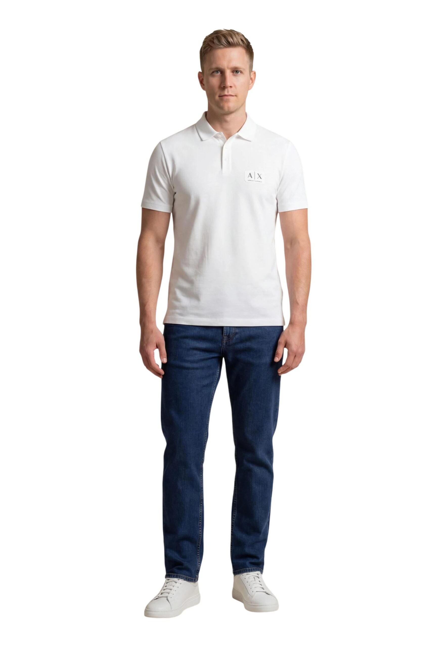 Armani Exchange Блузи с яка Мъжe - Image 3