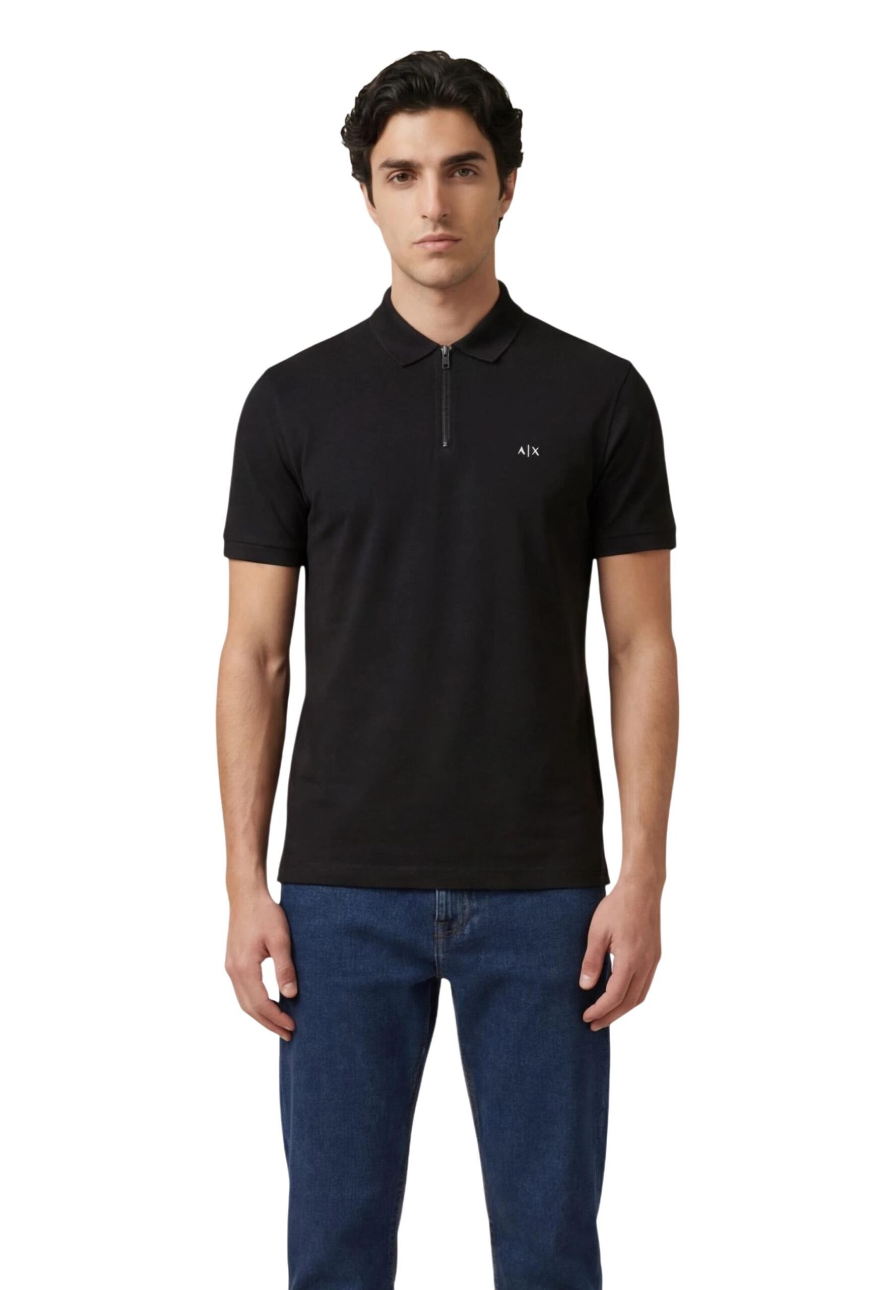 Armani Exchange Блузи с яка Мъжe