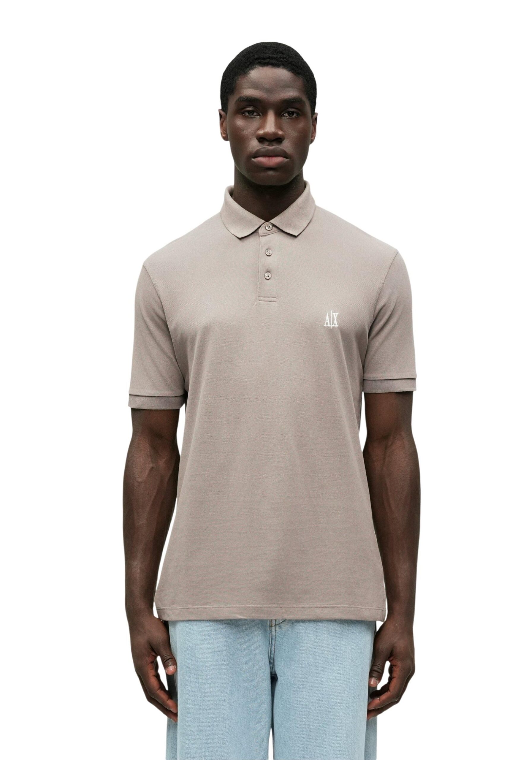 Armani Exchange Блузи с яка Мъжe