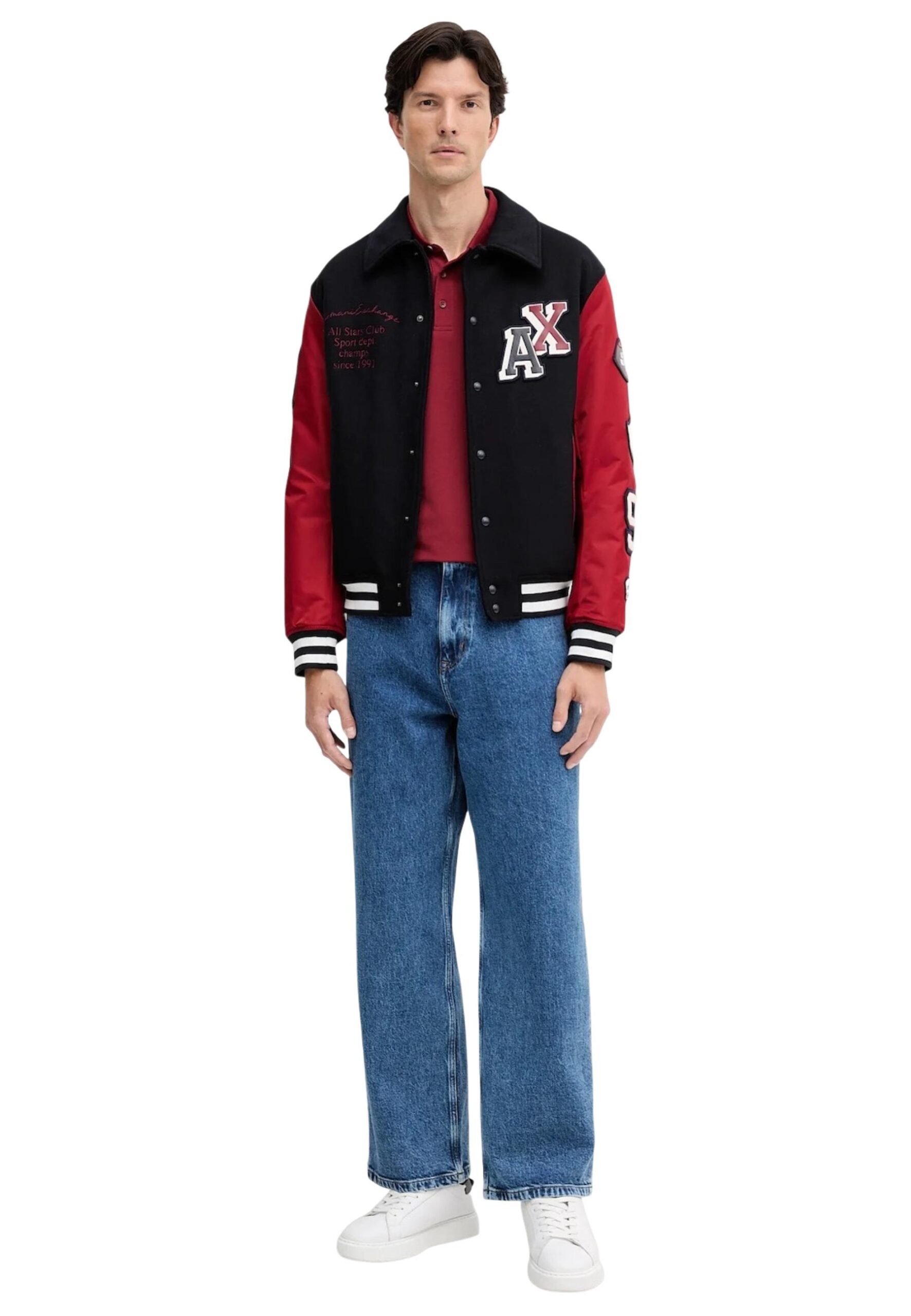 Armani Exchange Блузи с яка Мъжe - Image 3
